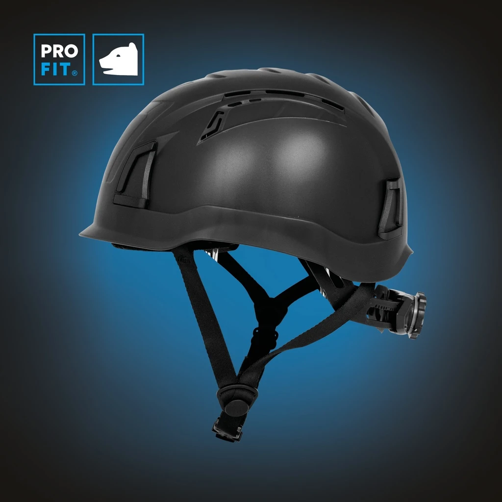 PRO FIT, Pro Cap D!-Rock safety, Black, Helmet