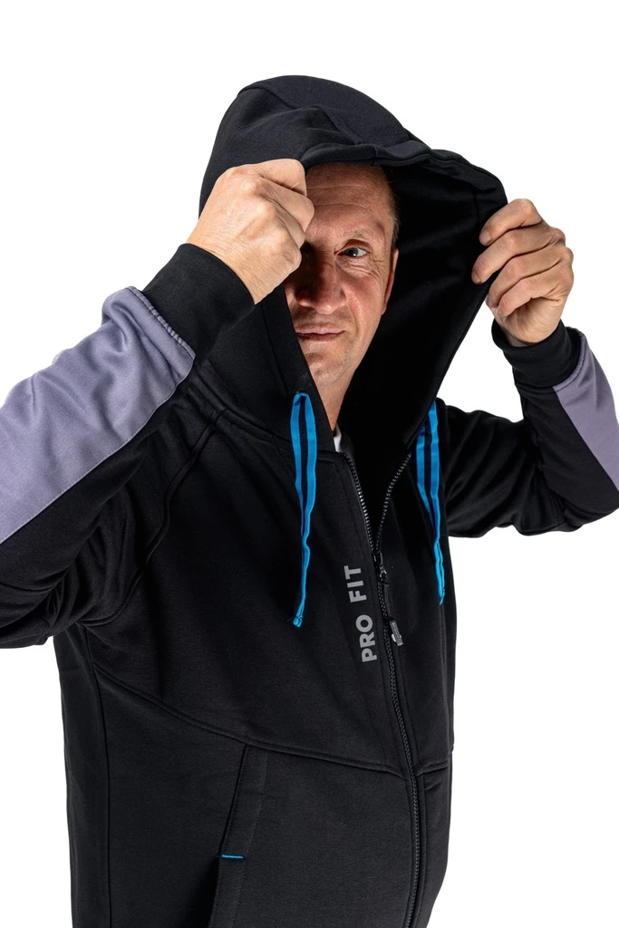 PRO FIT, Zip hoodie, Black, Shirt