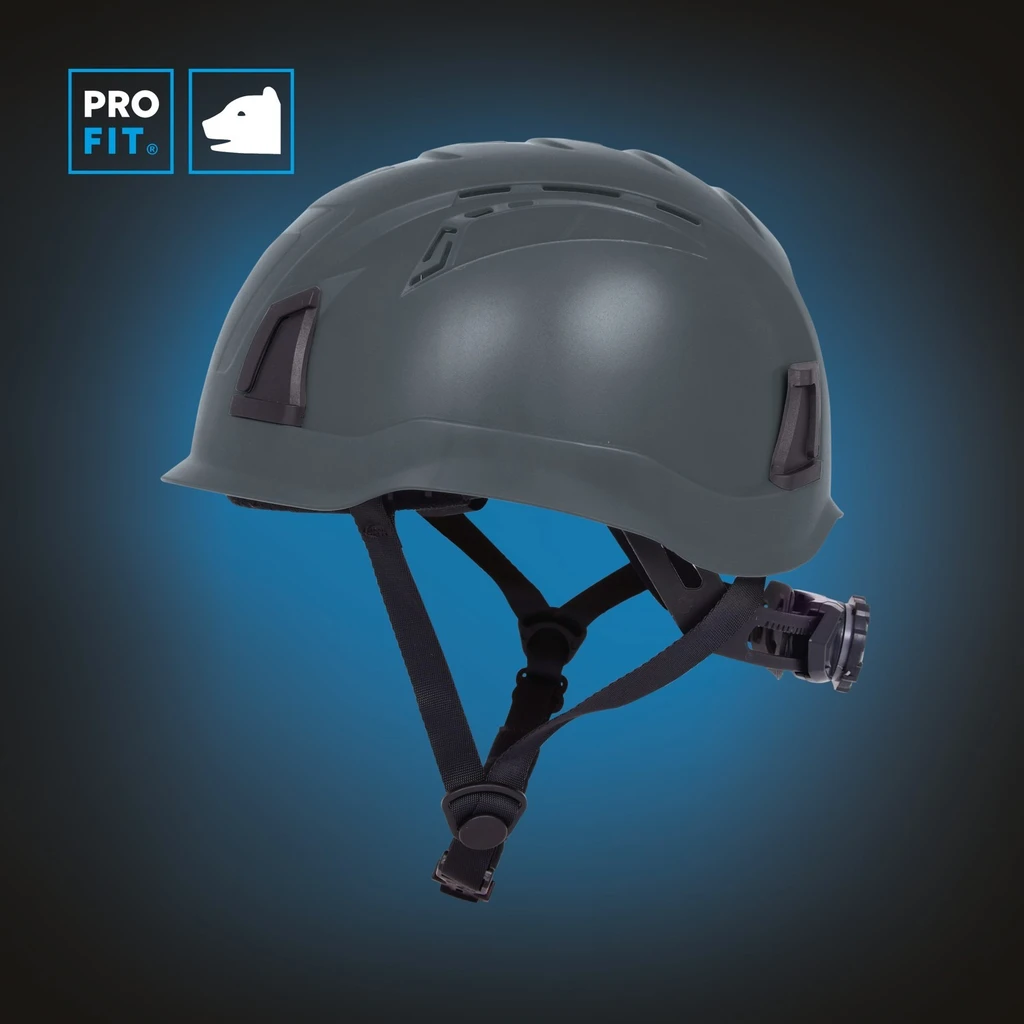 PRO FIT, Pro Cap D!-Rock safety, Grey, Helmet