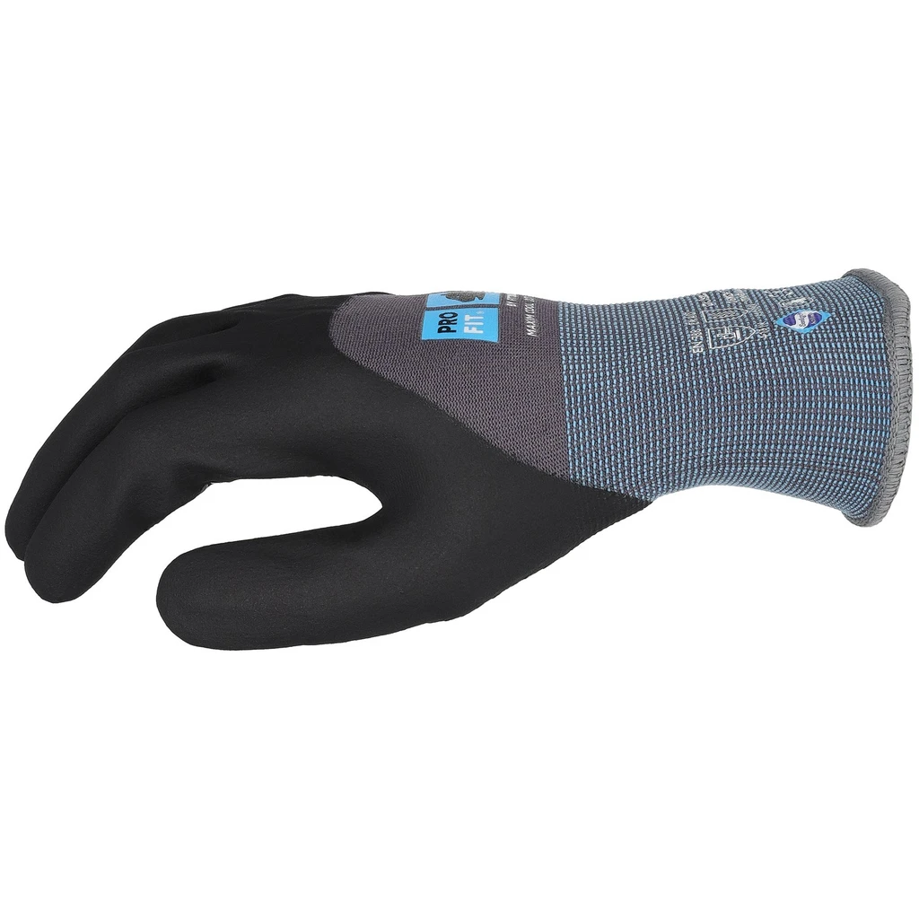 PRO FIT, nitrile foam glove maxim cool, Black, Grey, Nitrile foam gloves