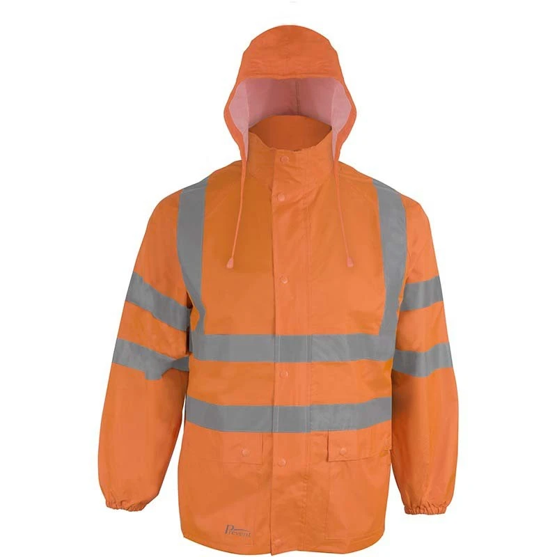 PRO FIT, PU high-visibility jacket, High-visibility clothing