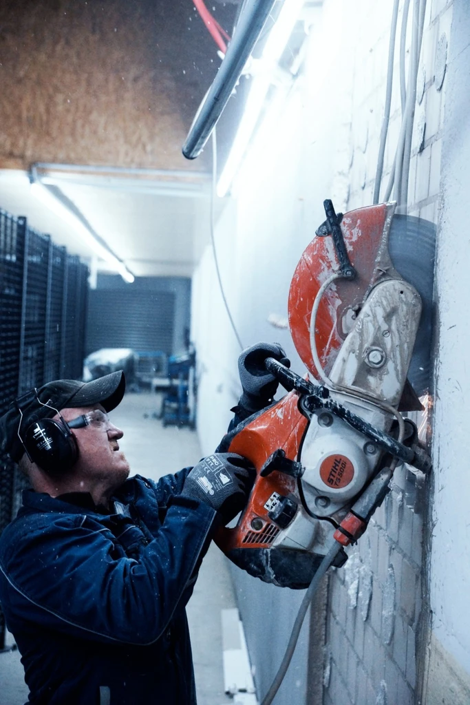 PRO FIT, nitrile foam glove maxim cool, Black, Grey, Nitrile foam gloves