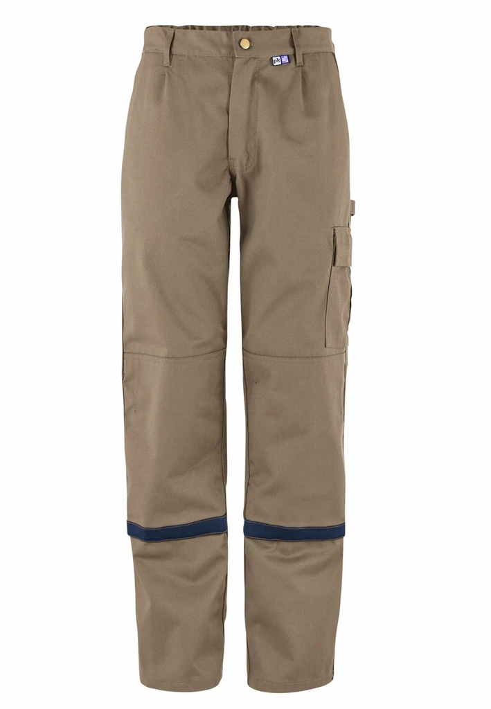 PKA, Threeline Perfect pants, Blue, Brown, Workwear pka