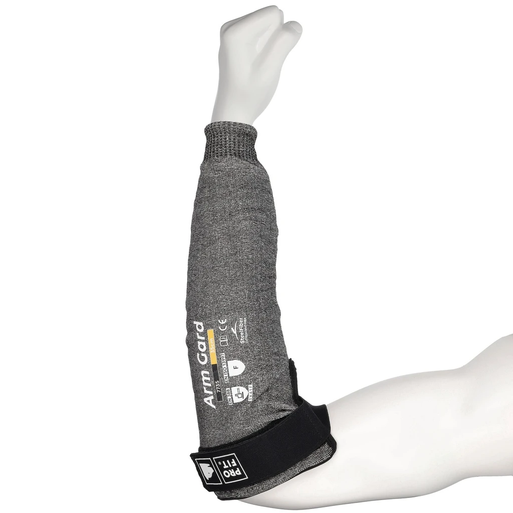 PRO FIT, Arm protector ‘Armguard’ cut, Grey, Arm Pads