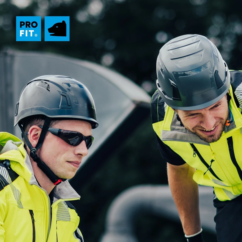 PRO FIT, Pro Cap D!-Rock safety, Grey, Helmet