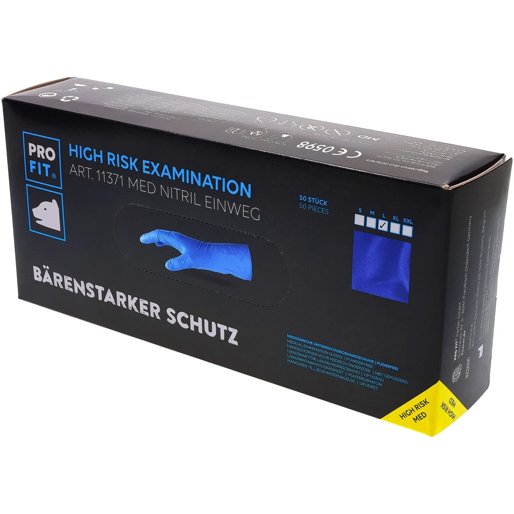 PRO FIT, nitrile disposable glove, Disposable gloves