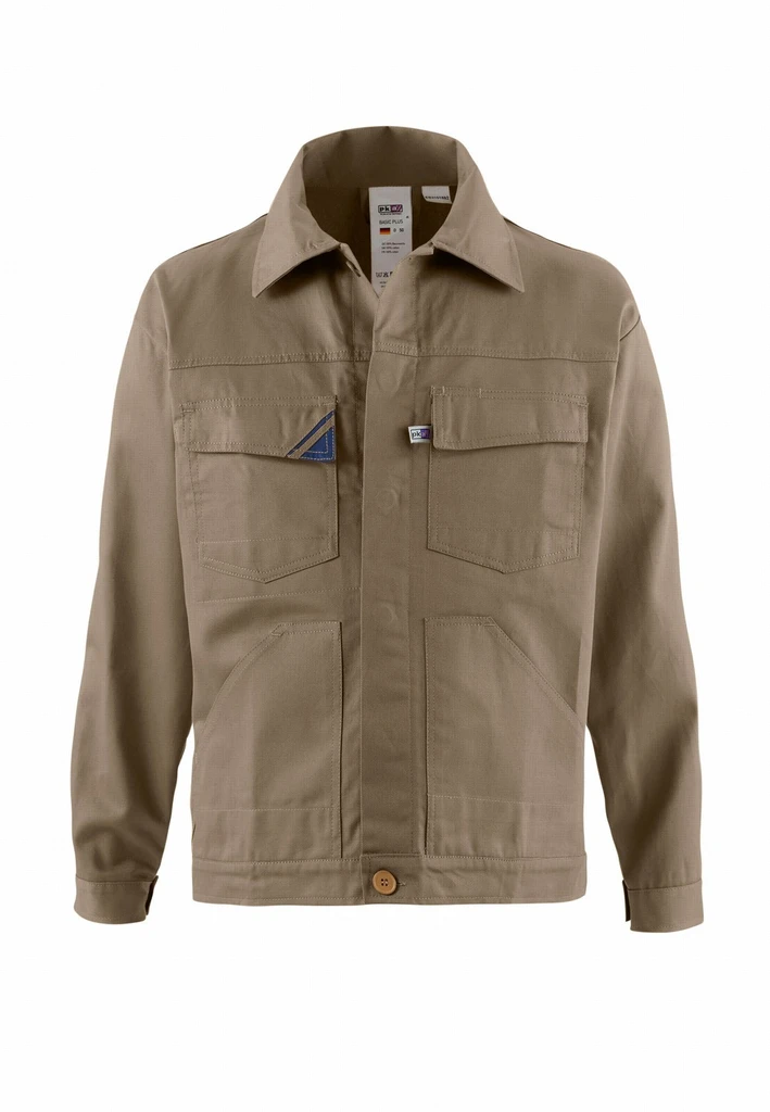 PKA, Basic Plus jacket, Brown, Workwear pka