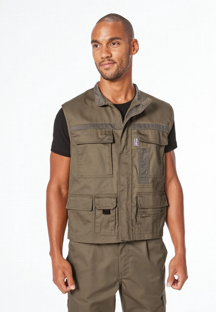 PKA, Praktika vest, Brown, Workwear pka
