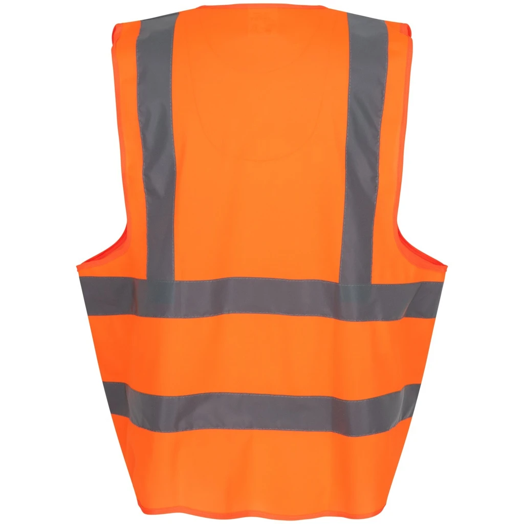 PRO FIT, high-visiblity vests, Neon Orange, High-visibility clothing
