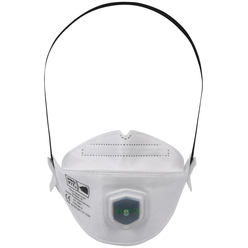 PRO FIT, Folding face mask FFP2, White, particulate respirator