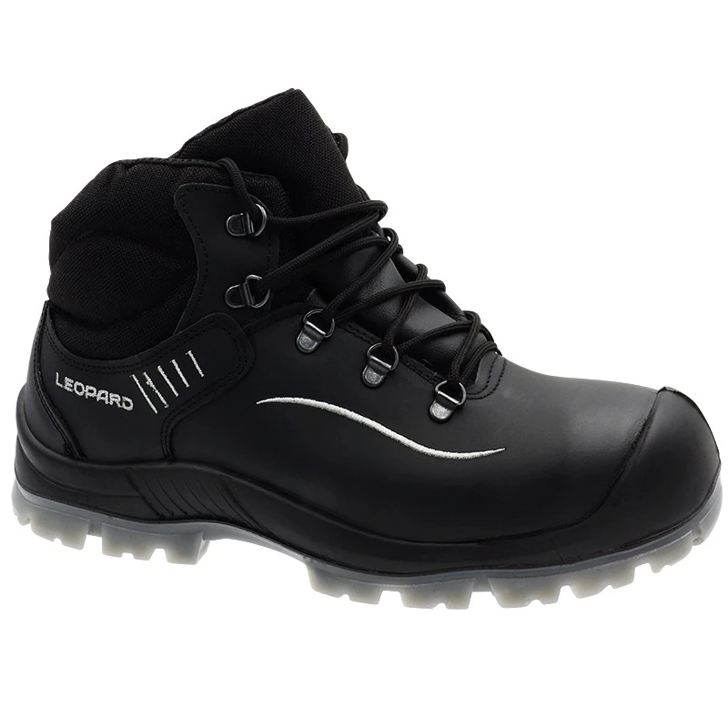 Leopard logo, 'Mars' laced boot, Safety Shoes S3