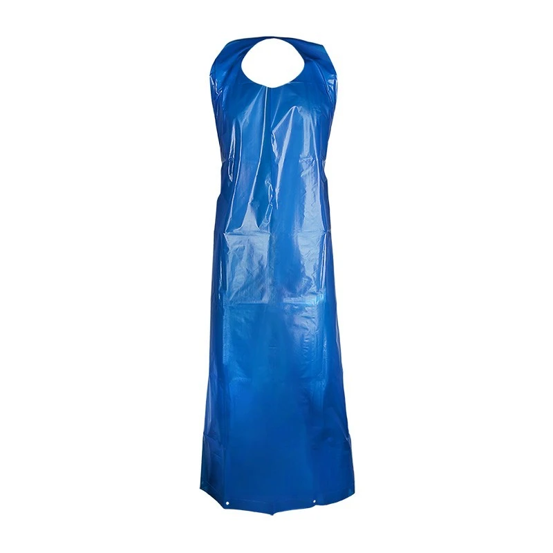 PRO FIT, PE apron, Blue, Disposable clothing