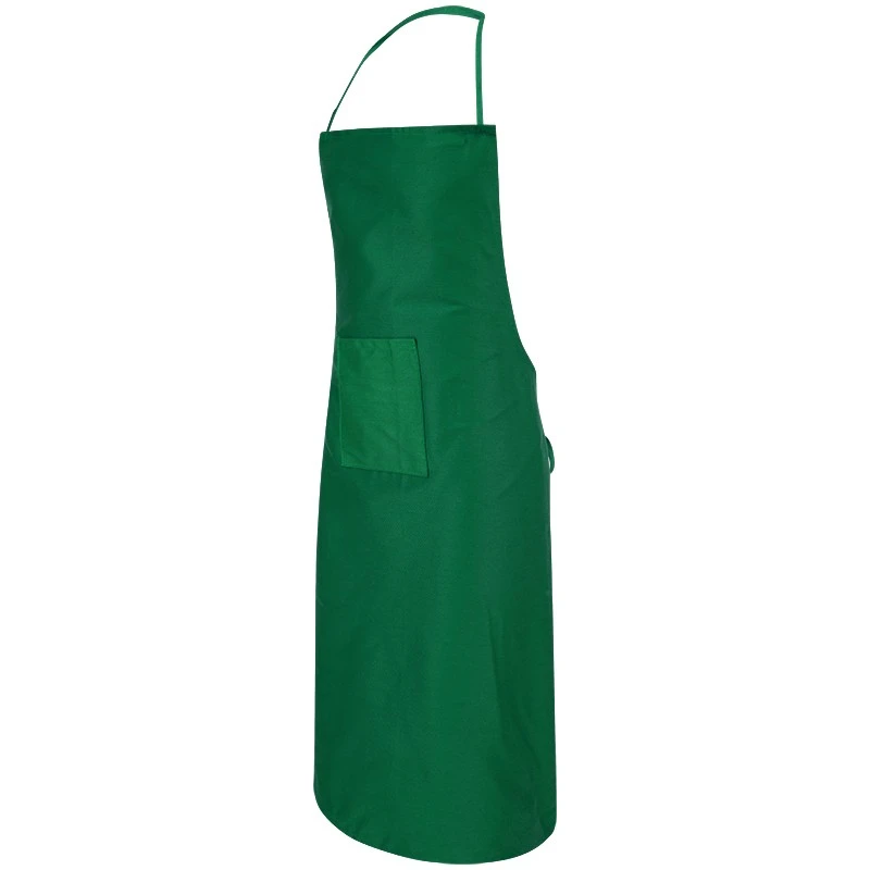 PRO FIT, cotton drill bib apron, Green, Apron