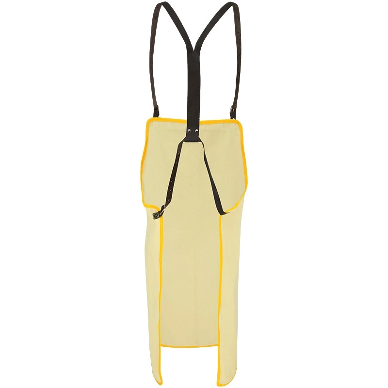 PRO FIT, bib apron para-aramid, Light yellow, Apron