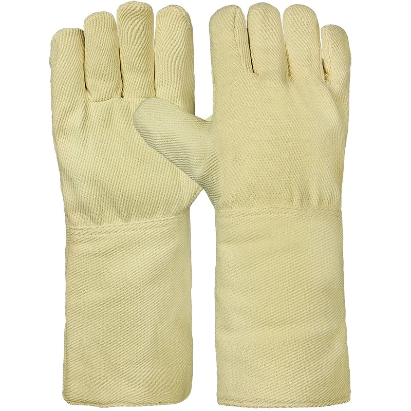 PRO FIT, heat protection glove, Yellow, Cut protection Kevlar