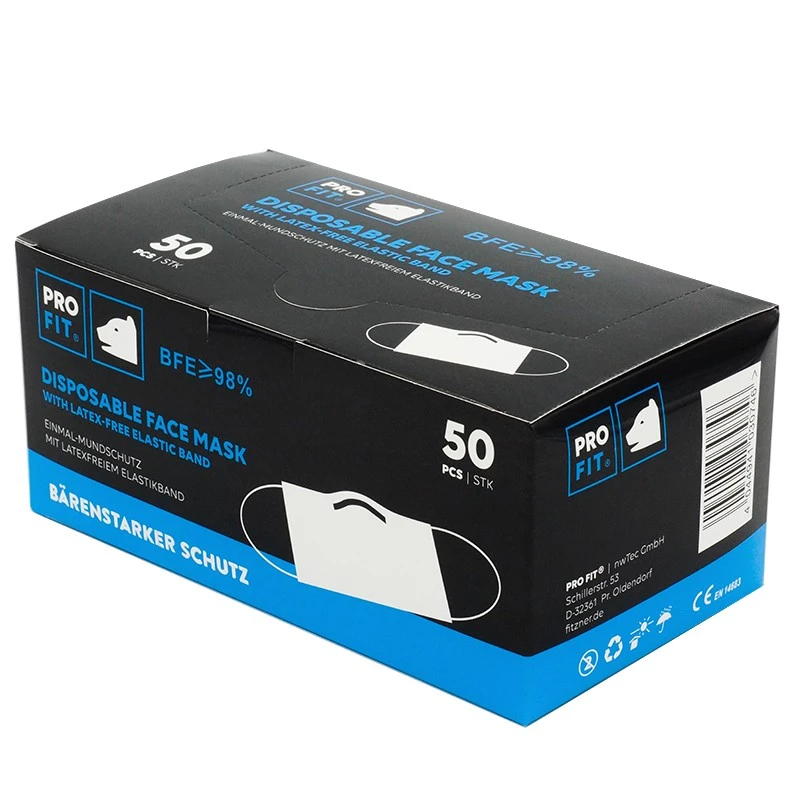 PRO FIT, face mask, Blue, particulate respirator