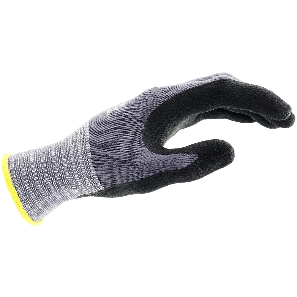 PRO FIT, nitrile foam glove maxim cool, Black, Green, Nitrile foam gloves