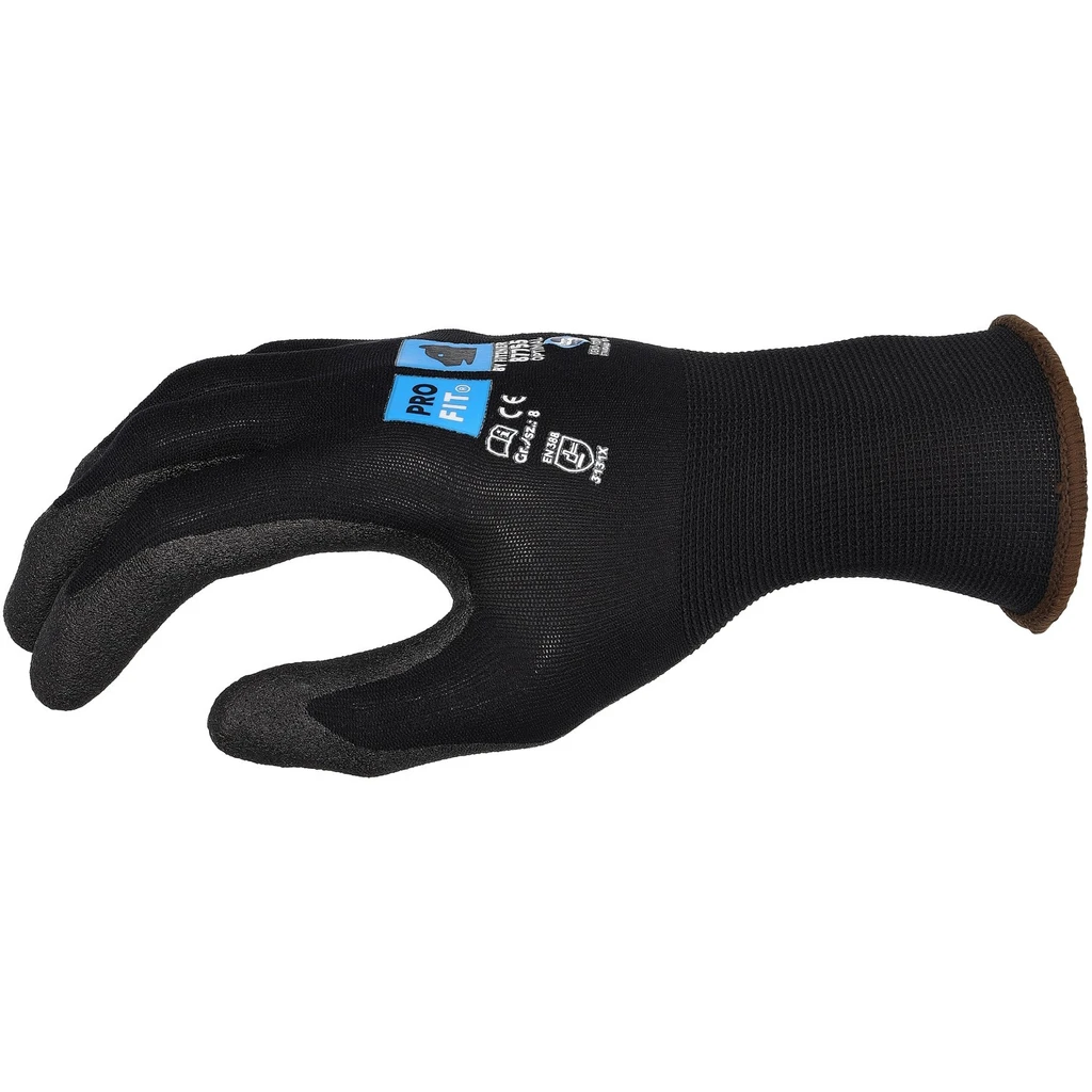 PRO FIT, working glove Optimal, Black, HPT gloves