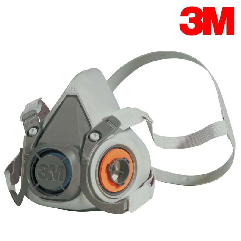 3M, 3M™ reusable half face, Grey, Gases and Vapors Mask, 3M