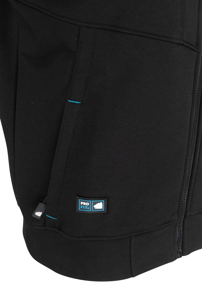PRO FIT, Zip hoodie, Black, Shirt