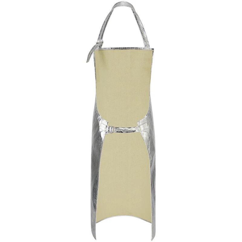 PRO FIT, bib apron para-aramid, Silver, Apron