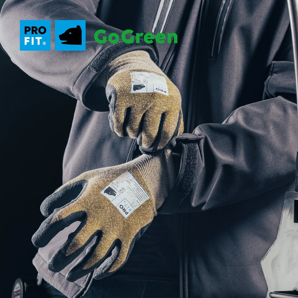 PRO FIT, nitrile foam fine knit, Nitrile foam gloves