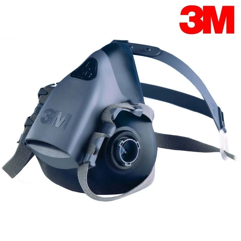 3M, 3M half face mask, Blue, Gases and Vapors Mask, 3M