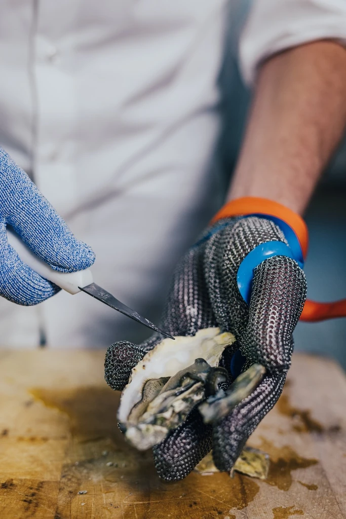 PRO FIT, chain meah glove, Silver, chain meah glove