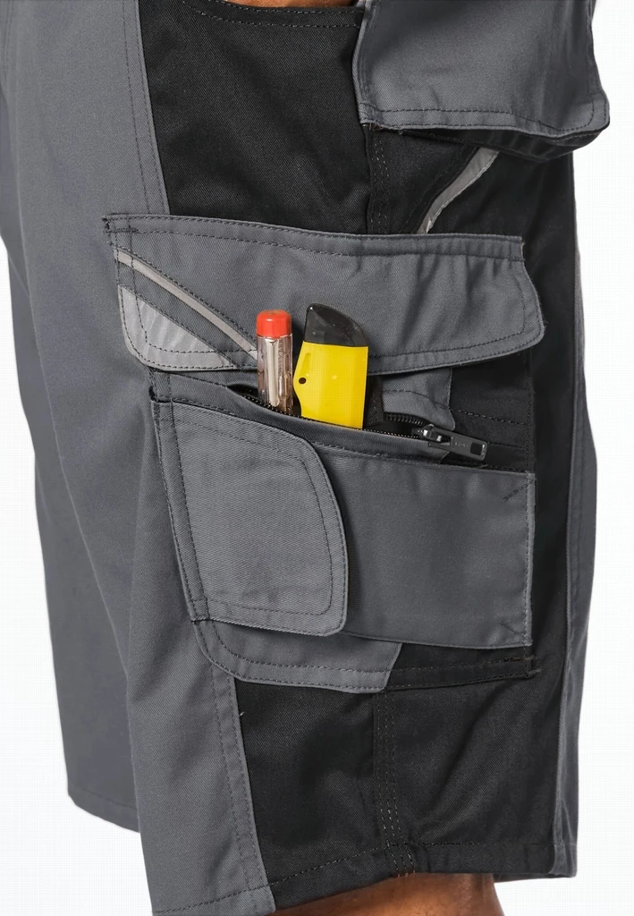 PKA, Bestwork shorts, Grey, Workwear pka
