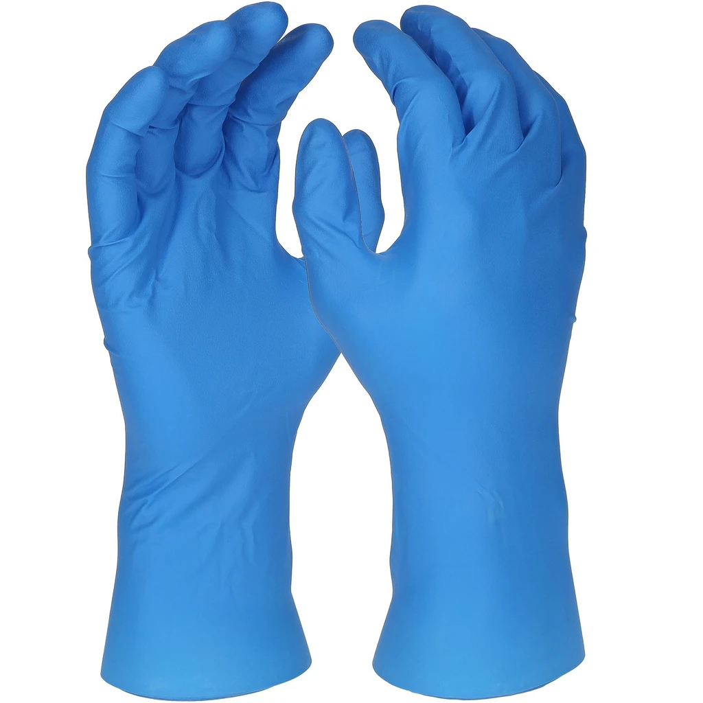 PRO FIT, nitrile disposable glove, Blue, Disposable gloves
