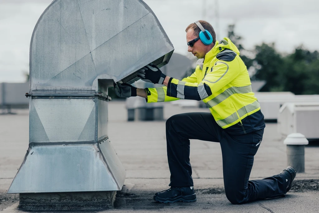 PRO FIT, softshell pants, Black, Cold/rain clothing