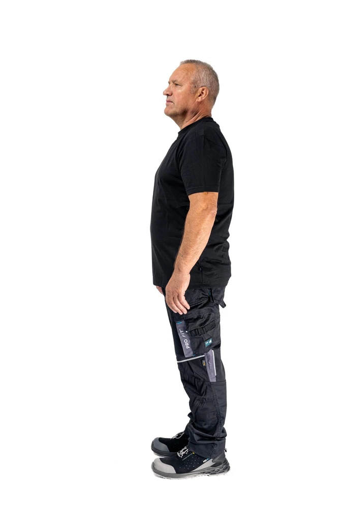 PRO FIT, Work T-shirt, Black, Shirt