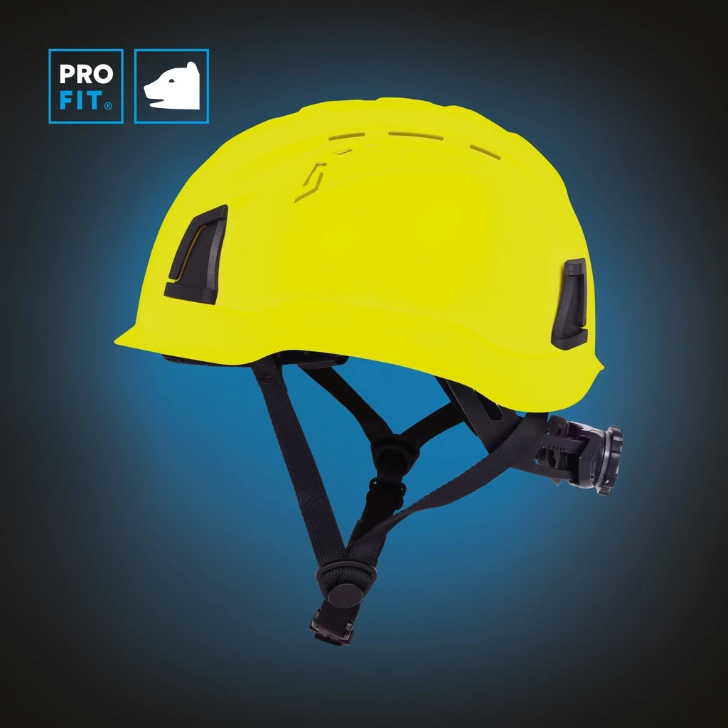PRO FIT, Pro Cap D!-Rock safety, Neon Yellow, Head Protection