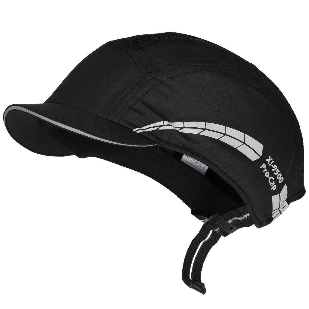 PRO FIT, Bump Cap X!-9500 Pro Cap, Black, bump cap