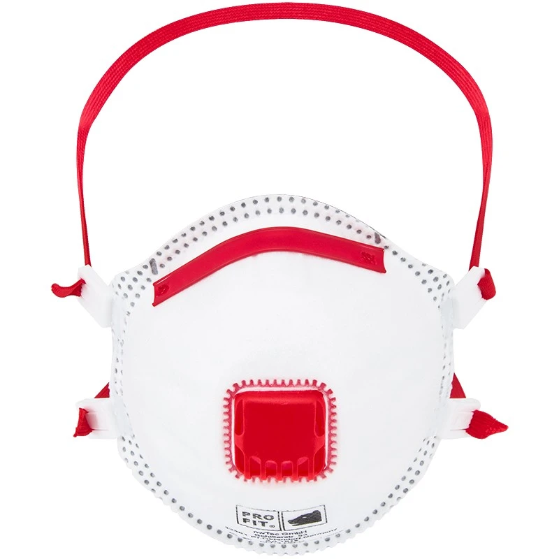 PRO FIT, disposable cup mask FFP3, White, particulate respirator