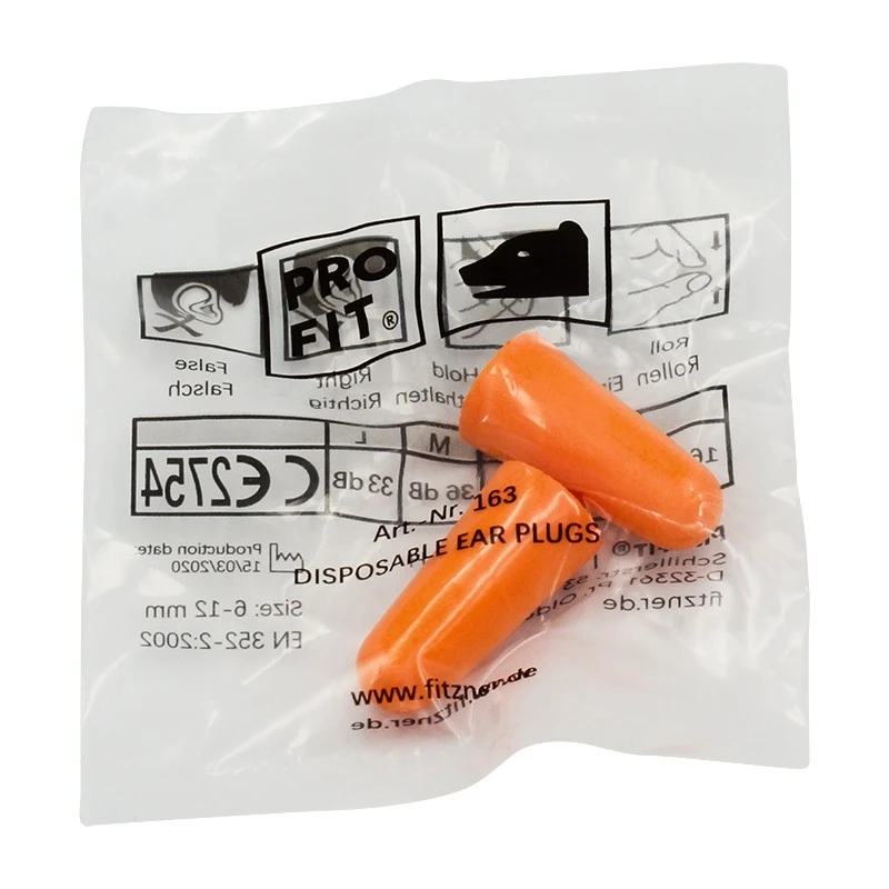 PRO FIT, Gehörschutzstöpsel "Prosoft 38", Orange, Gehörschutzstöpsel