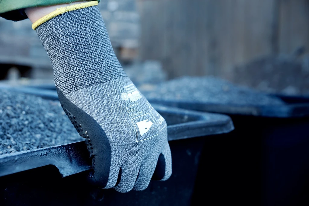 PRO FIT, nitrile foam glove maxim cool, Black, Grey, Nitrile foam gloves