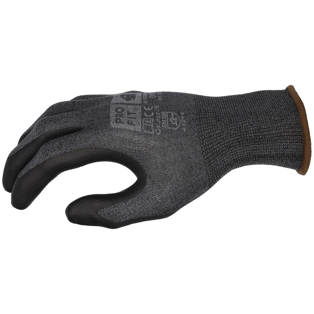 PRO FIT, nitrile foam glove maxim cool, Black, Grey, Nitrile foam gloves