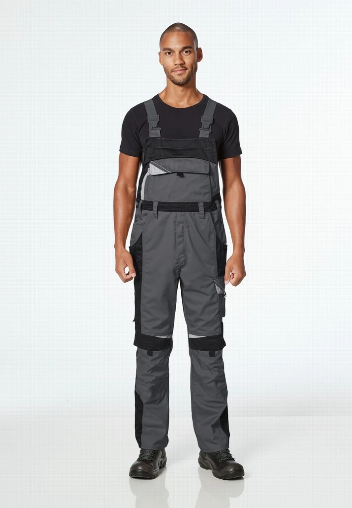 PKA, Bestwork dungarees, Grey, Workwear pka