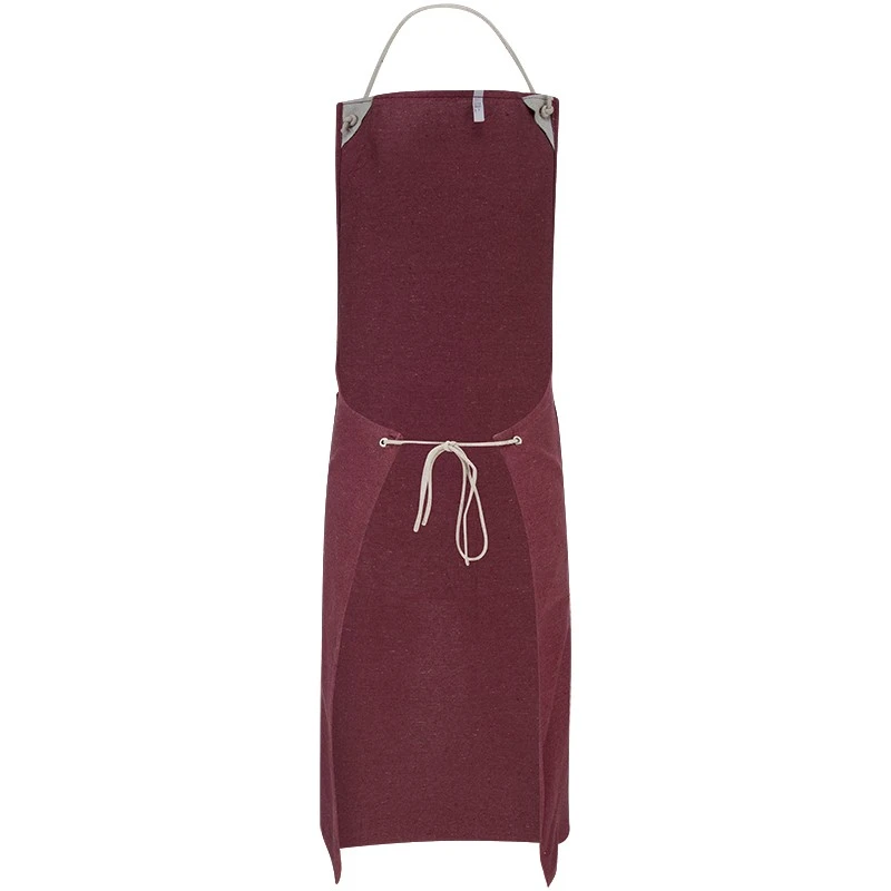 PRO FIT, canvas bib apron, Reddish brown, Apron