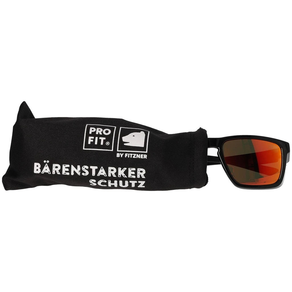 PRO FIT, Brillenbeutel, Schwarz, Zubehör für Helme