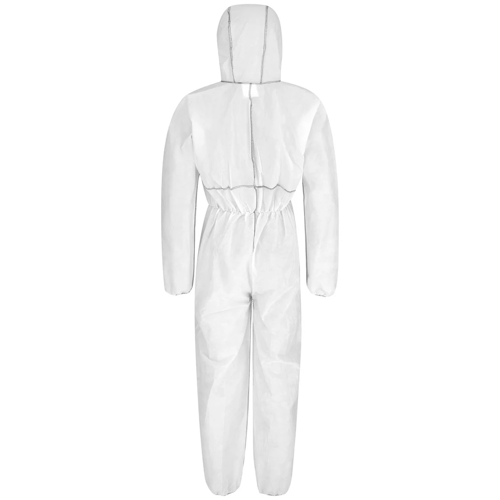 PRO FIT, SMS chemical protection overall, White, Disposable clothing