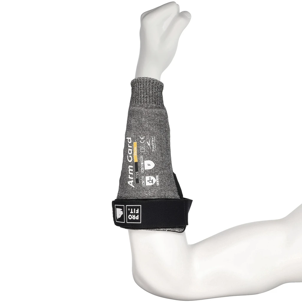 PRO FIT, Arm protector ‘Armguard’ cut, Grey, Arm Pads