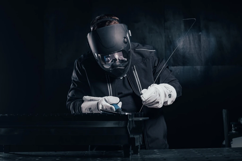 PRO FIT, combined cow leather welder`s, Natural, Welders