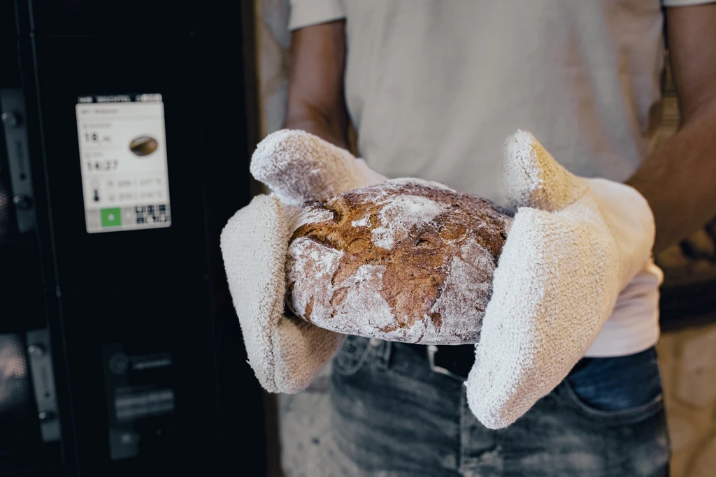 PRO FIT, heat protection glove, Natural, polyamide/cotton finely knitted glove