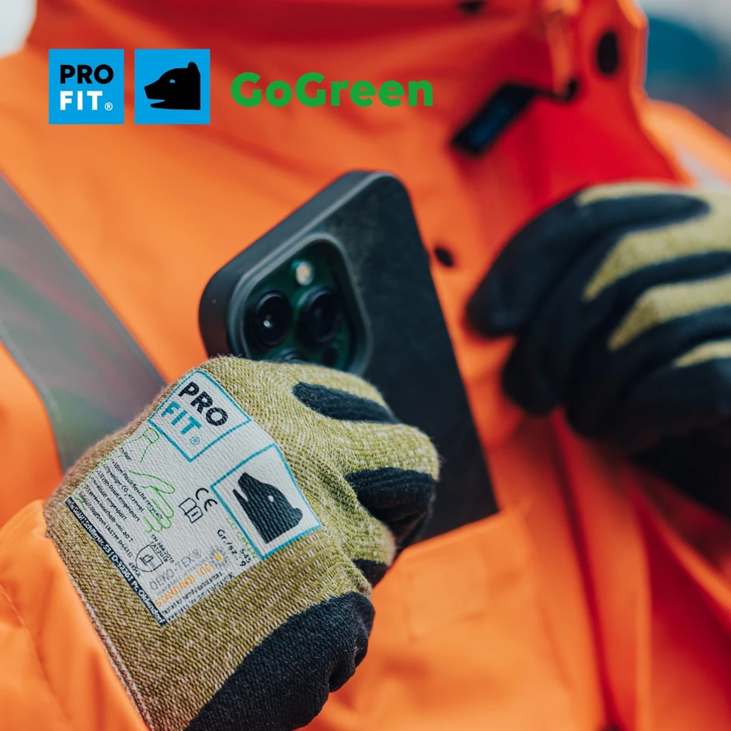 PRO FIT, nitrile foam fine knit, Nitrile foam gloves