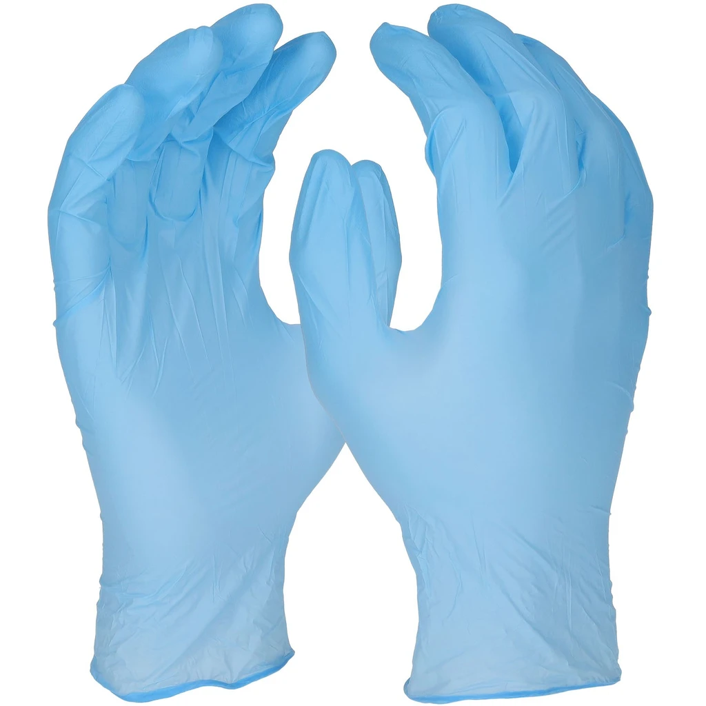 PRO FIT, nitrile disposable glove, Blue, Disposable gloves