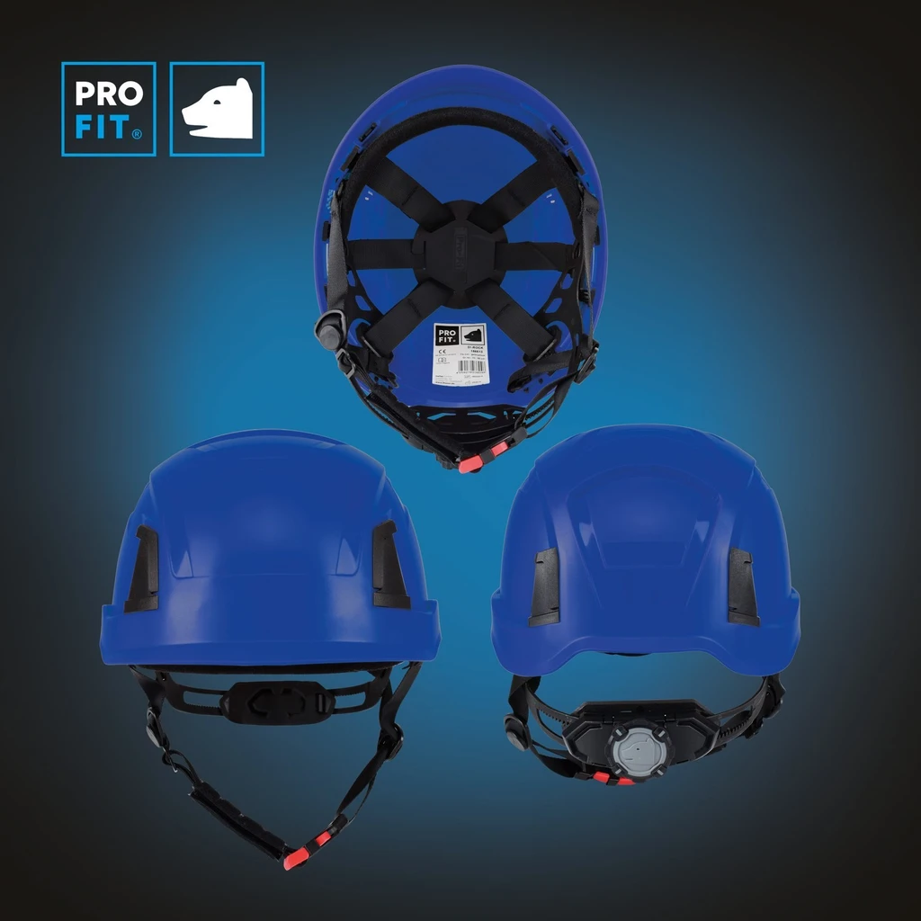 PRO FIT, Pro Cap D!-Rock safety, Blue, Helmet