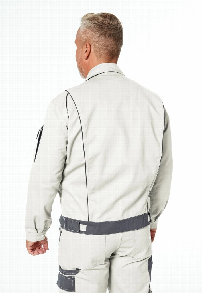 PKA, Threeline Perfect jacket, Grey, White, Workwear pka