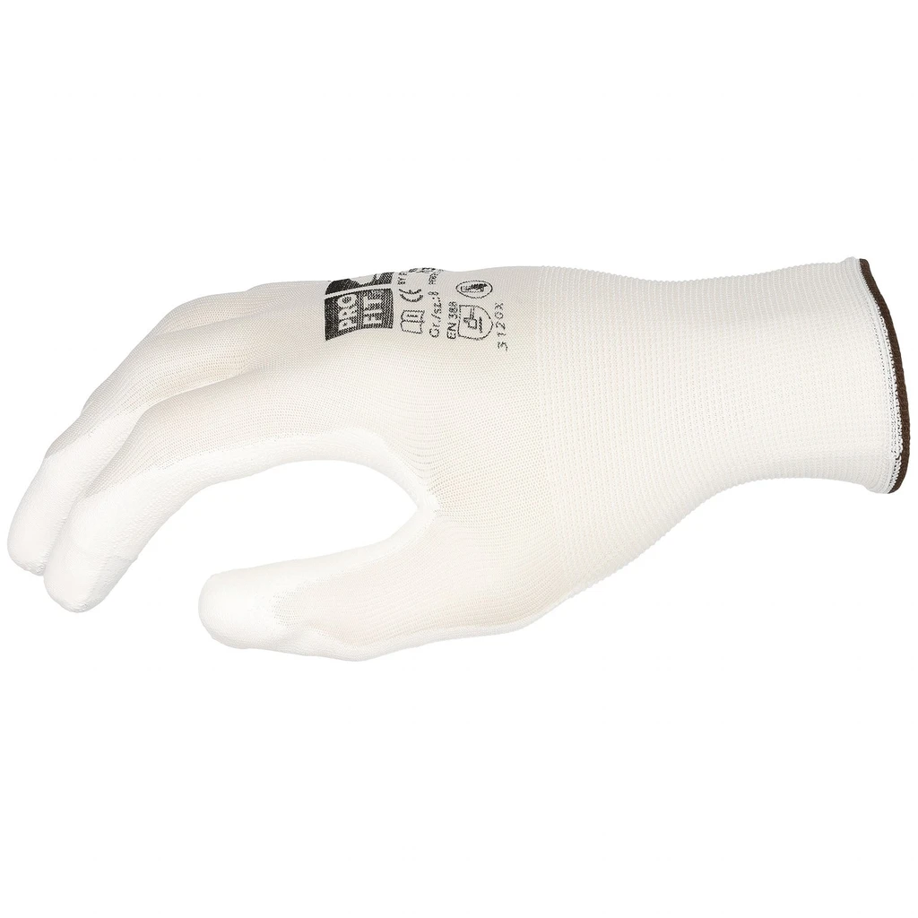 PRO FIT, PU glove Perfect Lite, White, PU gloves